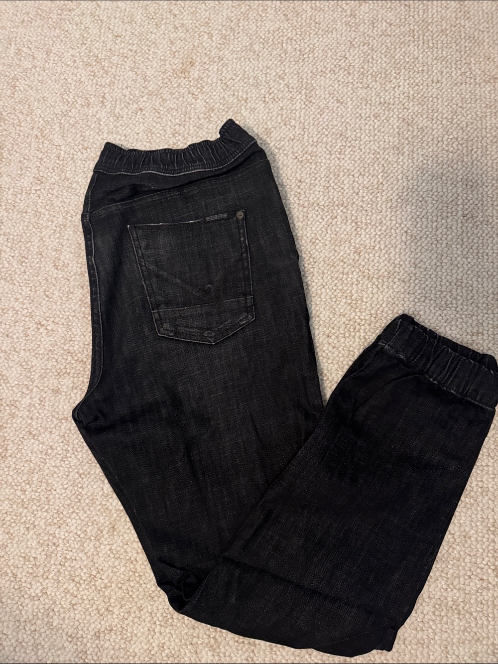 Hudson Jeans Black Men's Jogger Pants